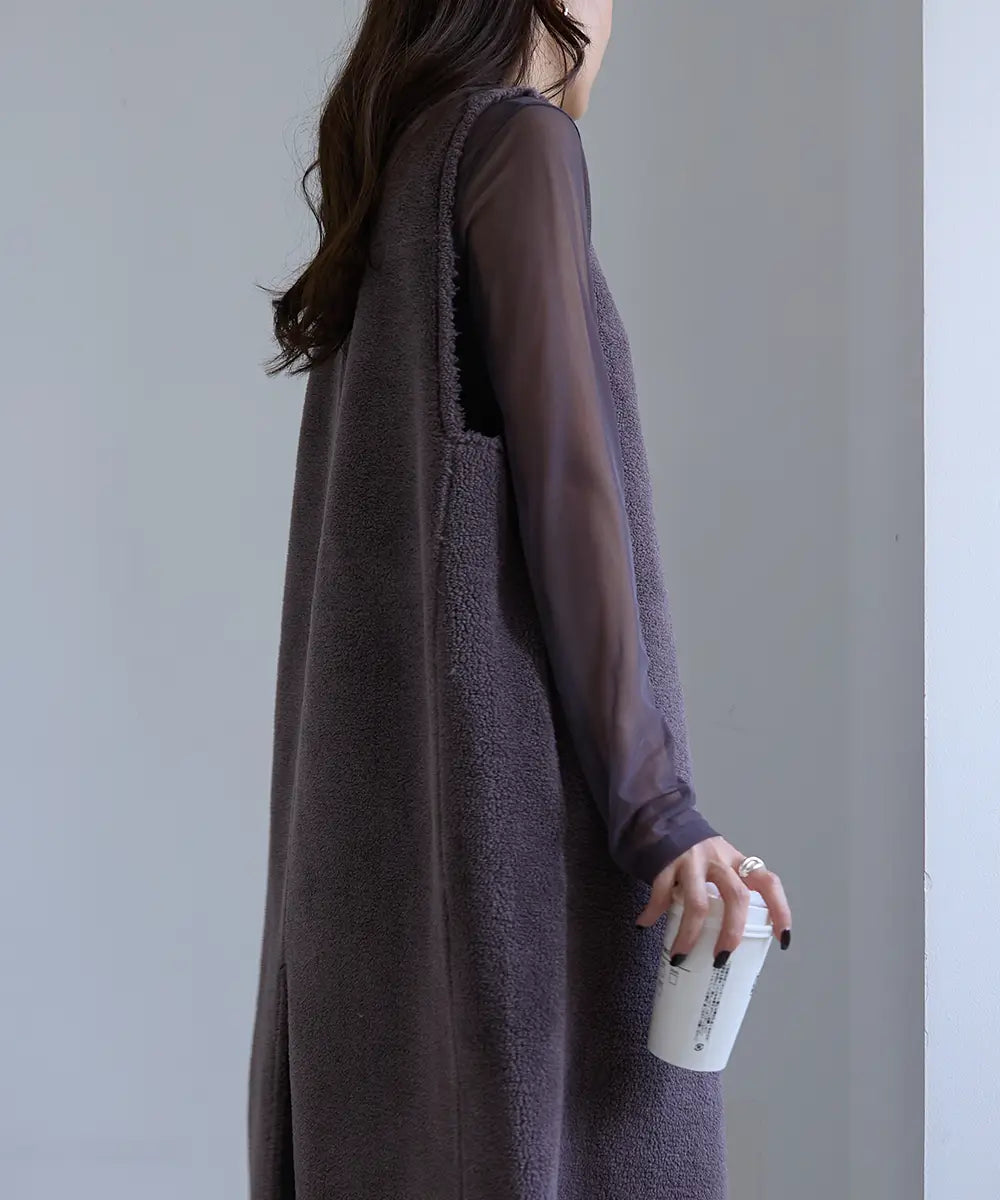 2way EcoMouton Long Gilet