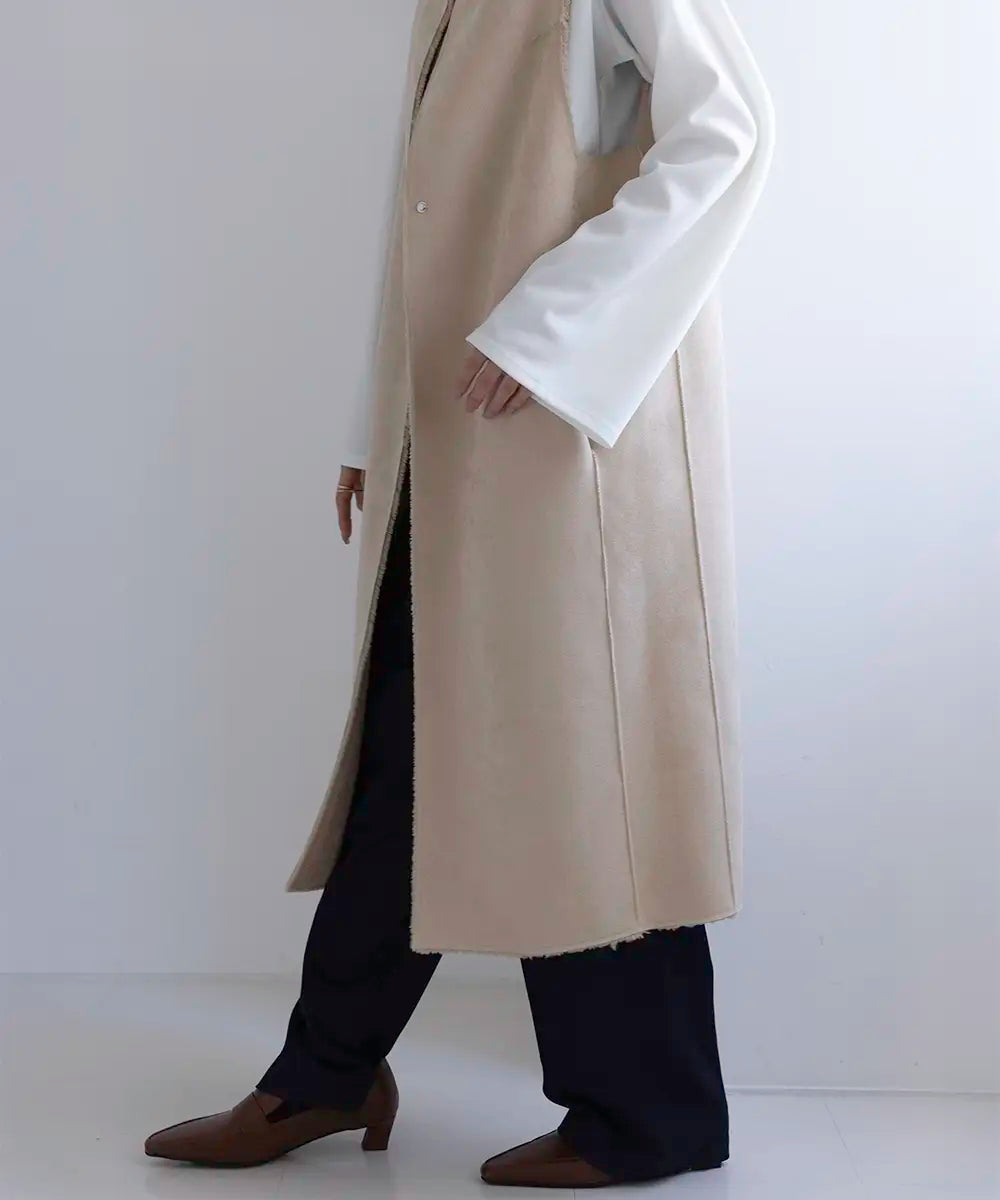 2way EcoMouton Long Gilet