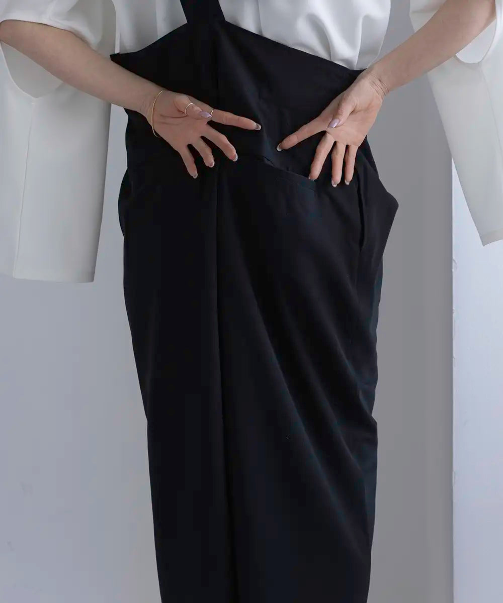 OneShoulder Wrap Allinone