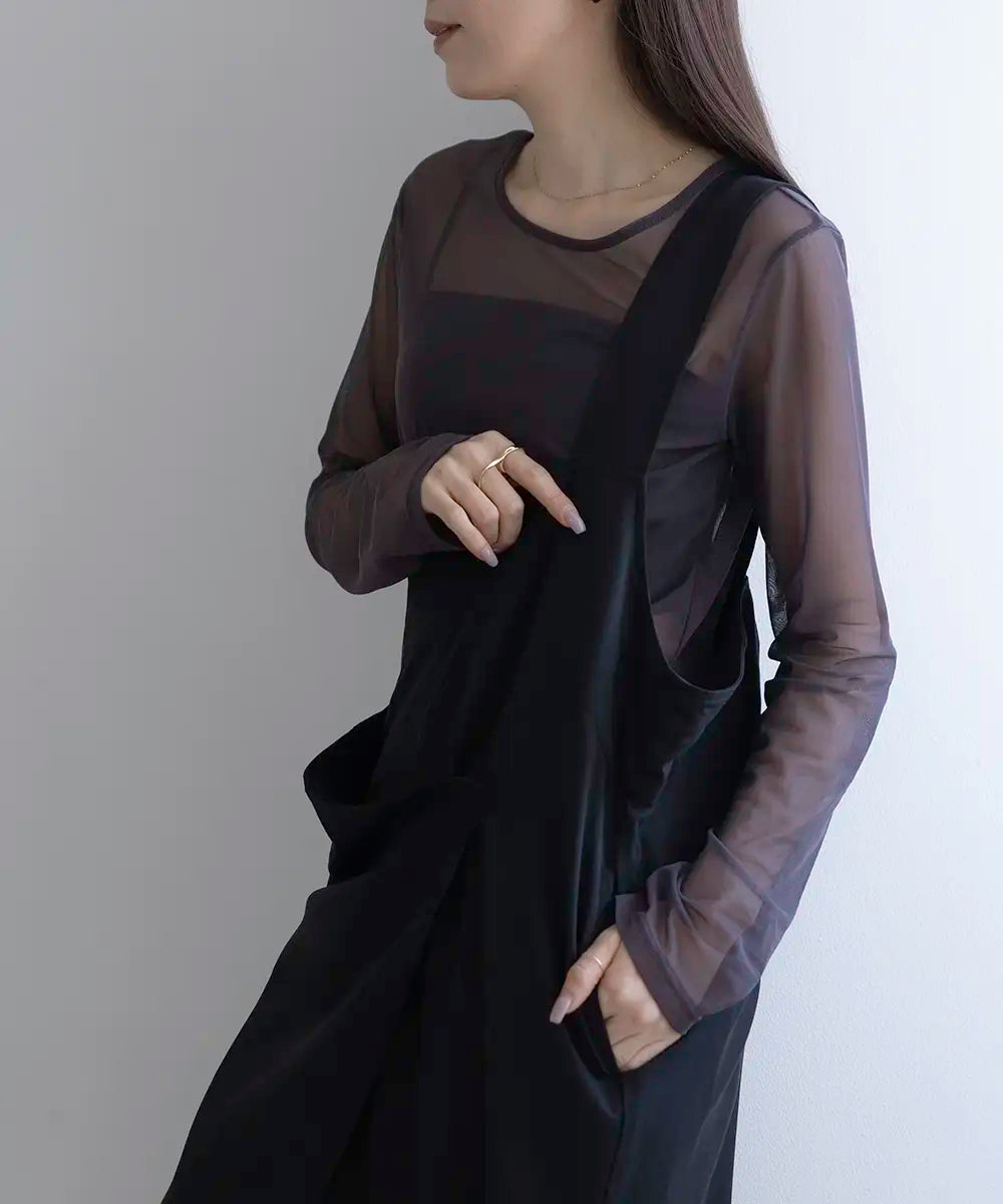 OneShoulder Wrap Allinone