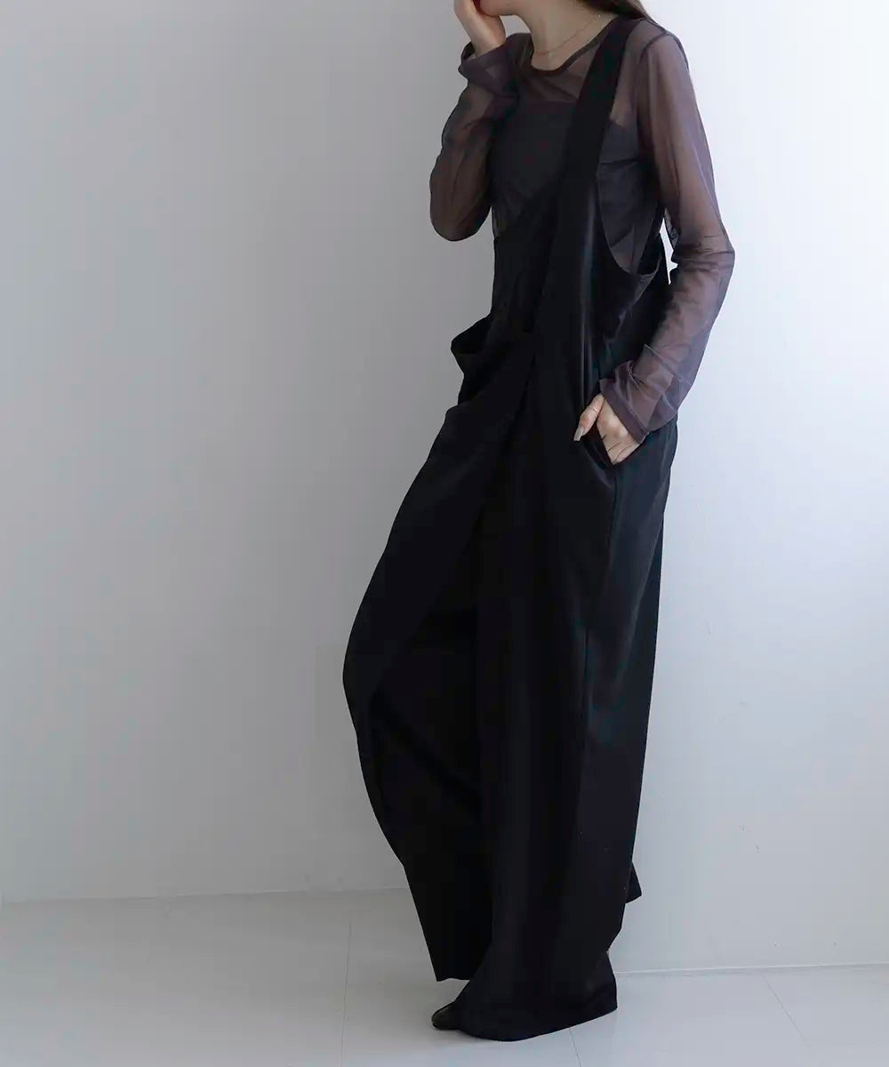 OneShoulder Wrap Allinone