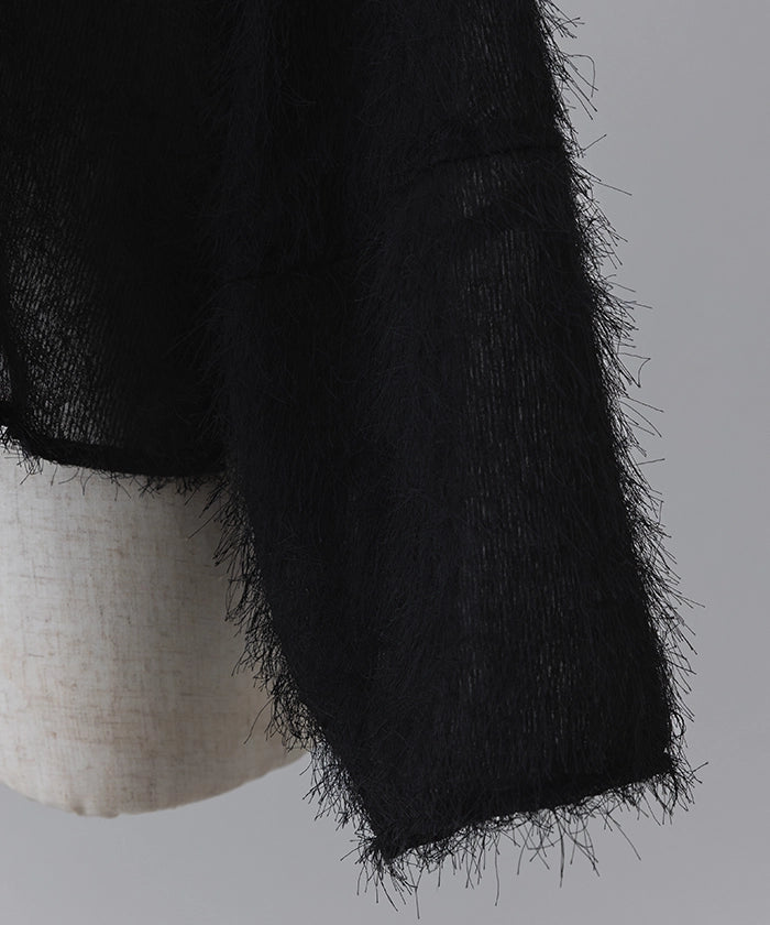 Feather Top Pullover