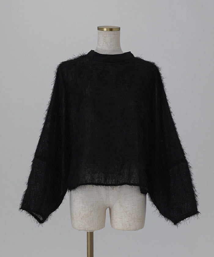Feather Top Pullover