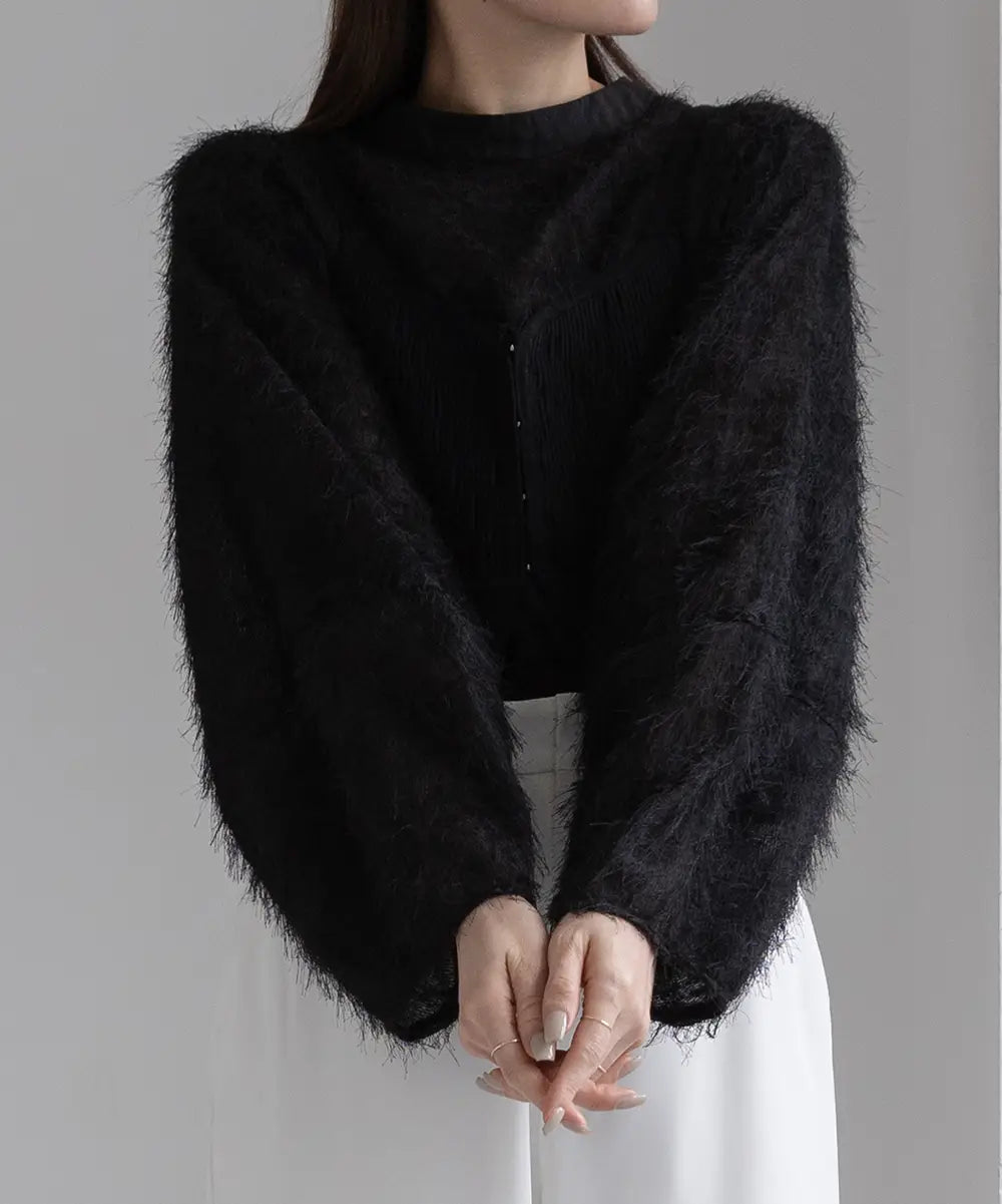 Feather Top Pullover