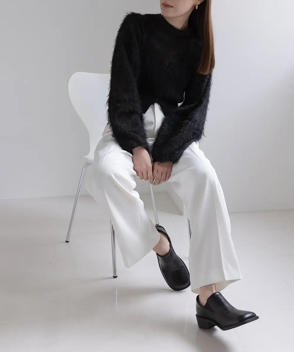Feather Top Pullover