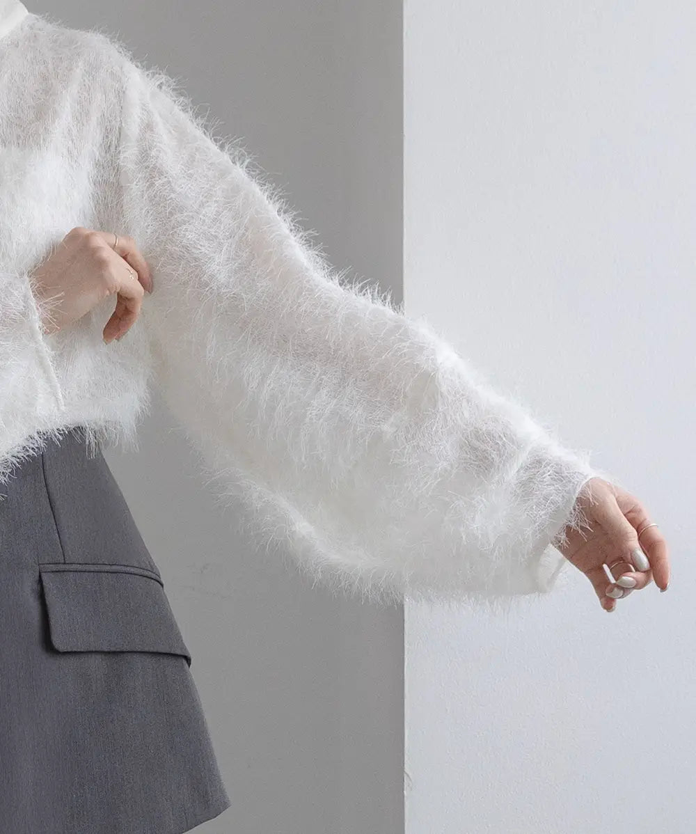 Feather Top Pullover