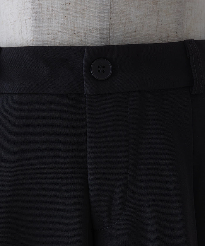 Pintuck Tapered Slacks