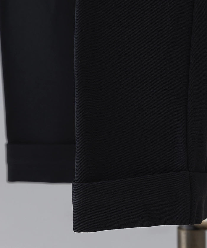 Pintuck Tapered Slacks