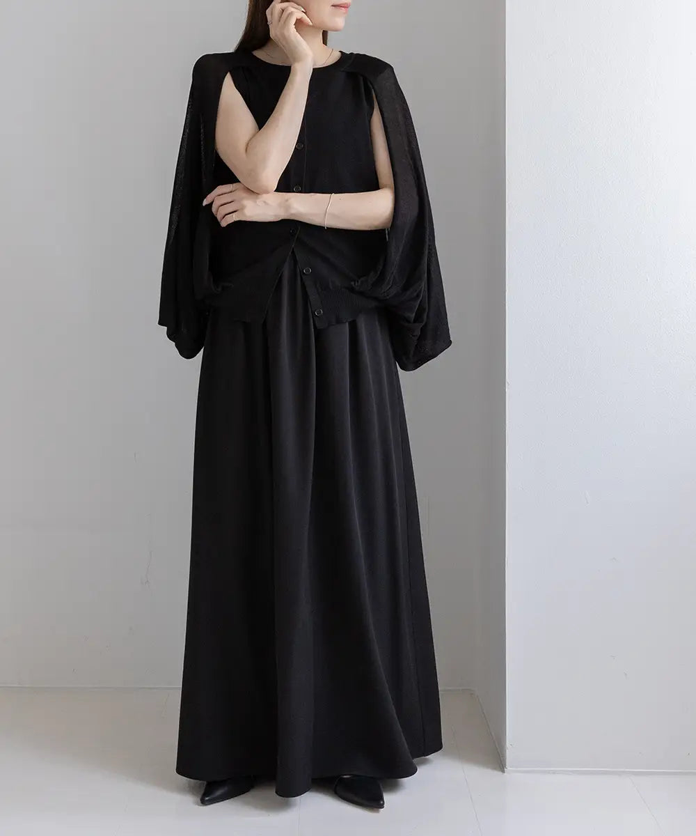 Cape 2way Cardigan