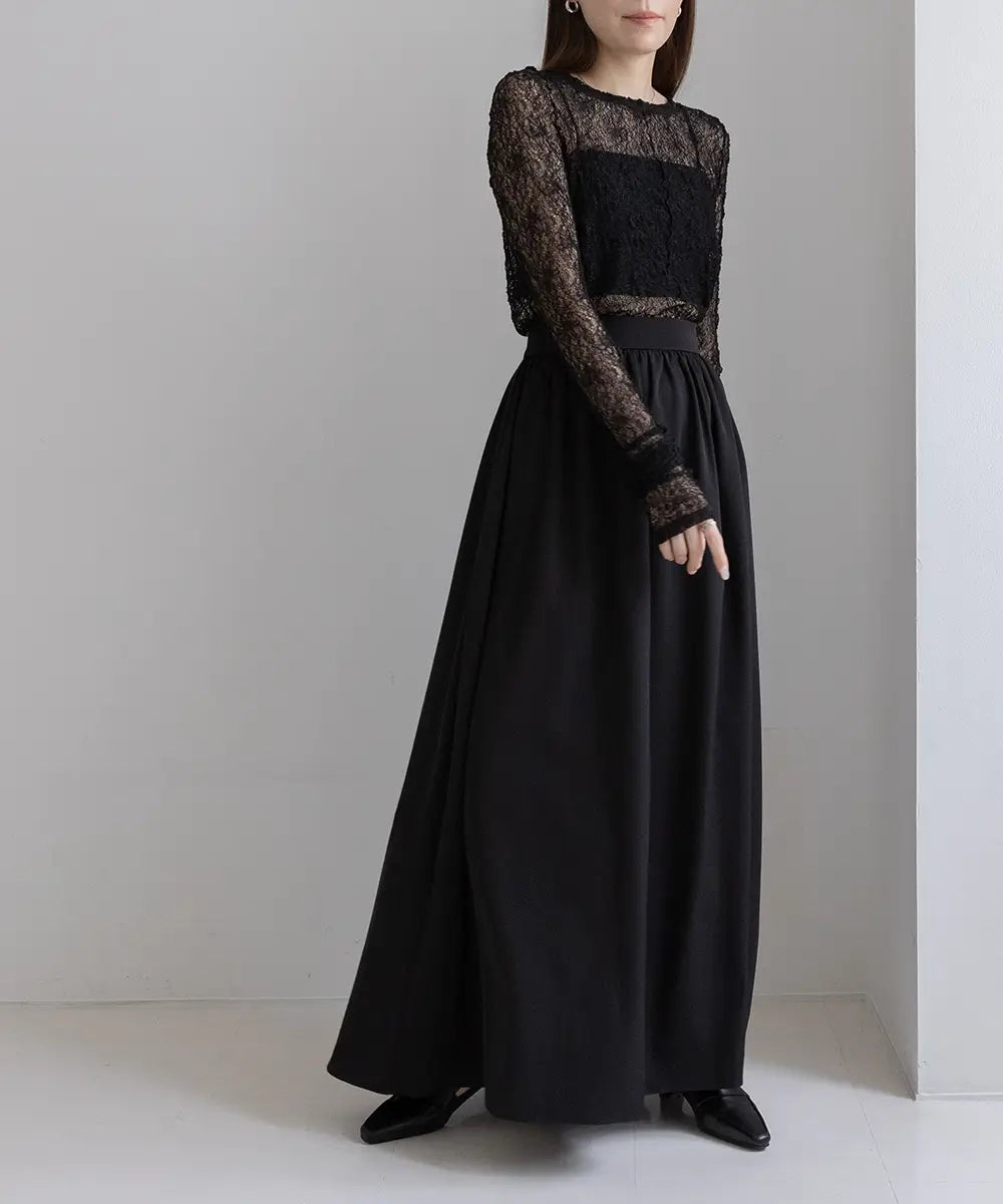 Flower Embroidered Sheer Tops