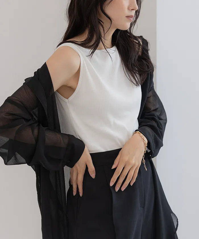 バックオープンキャミ / Back Open Camisole-