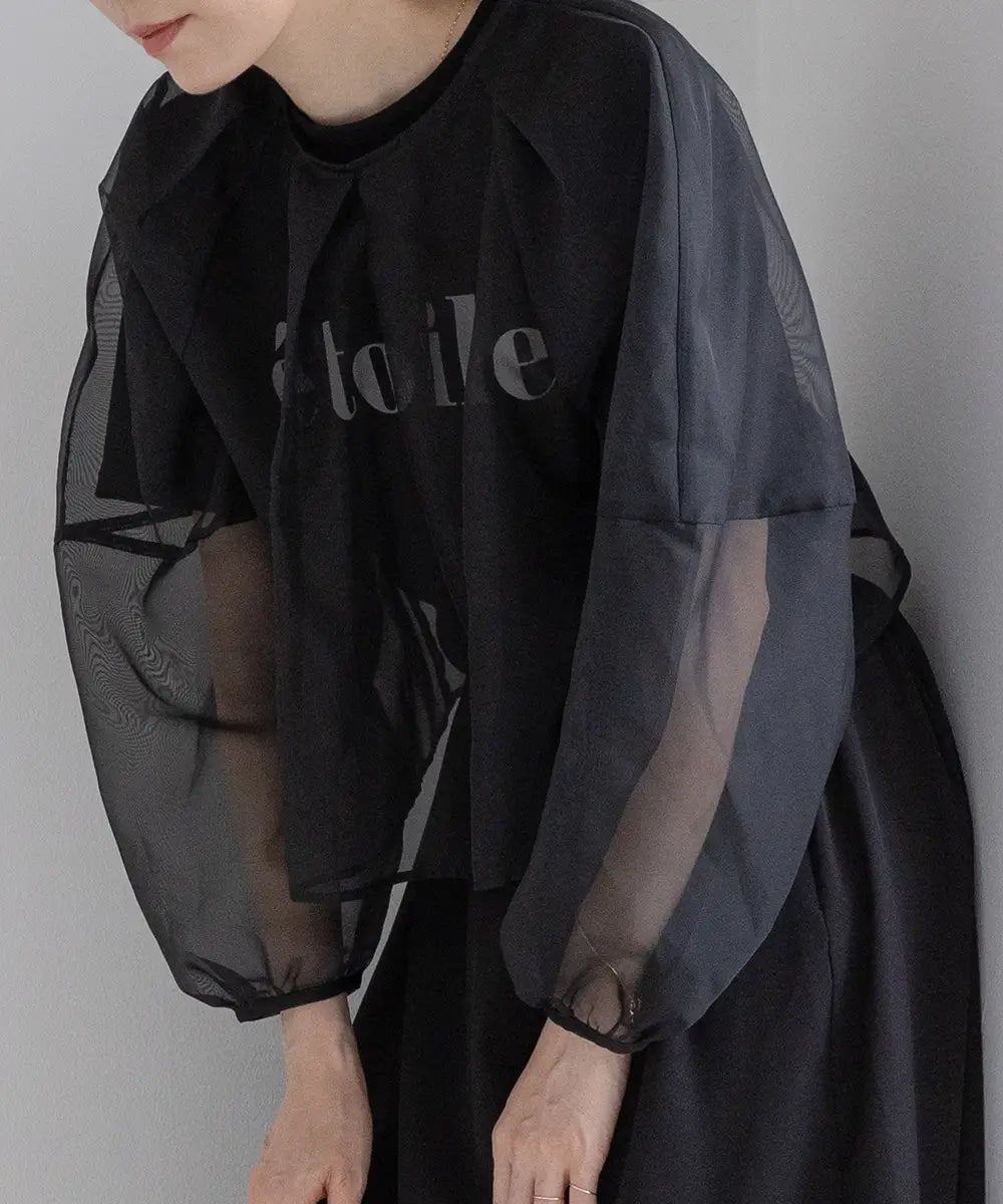 マルチウェイシアープルオーバー（Multiway Sheer Pullover）