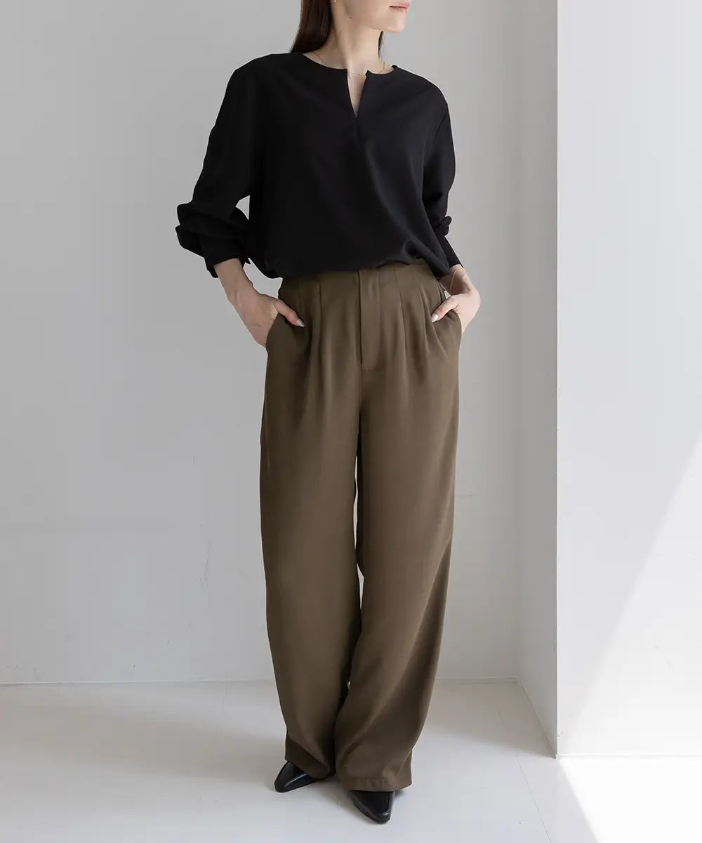 Tuck Highwaist WidePants