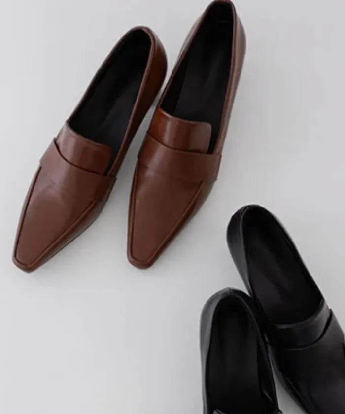 PointedToe Heel Loafer