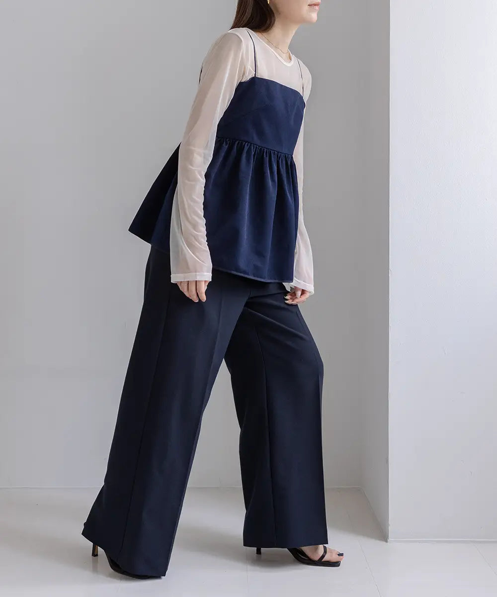 Nuance 2way Sheer Tops