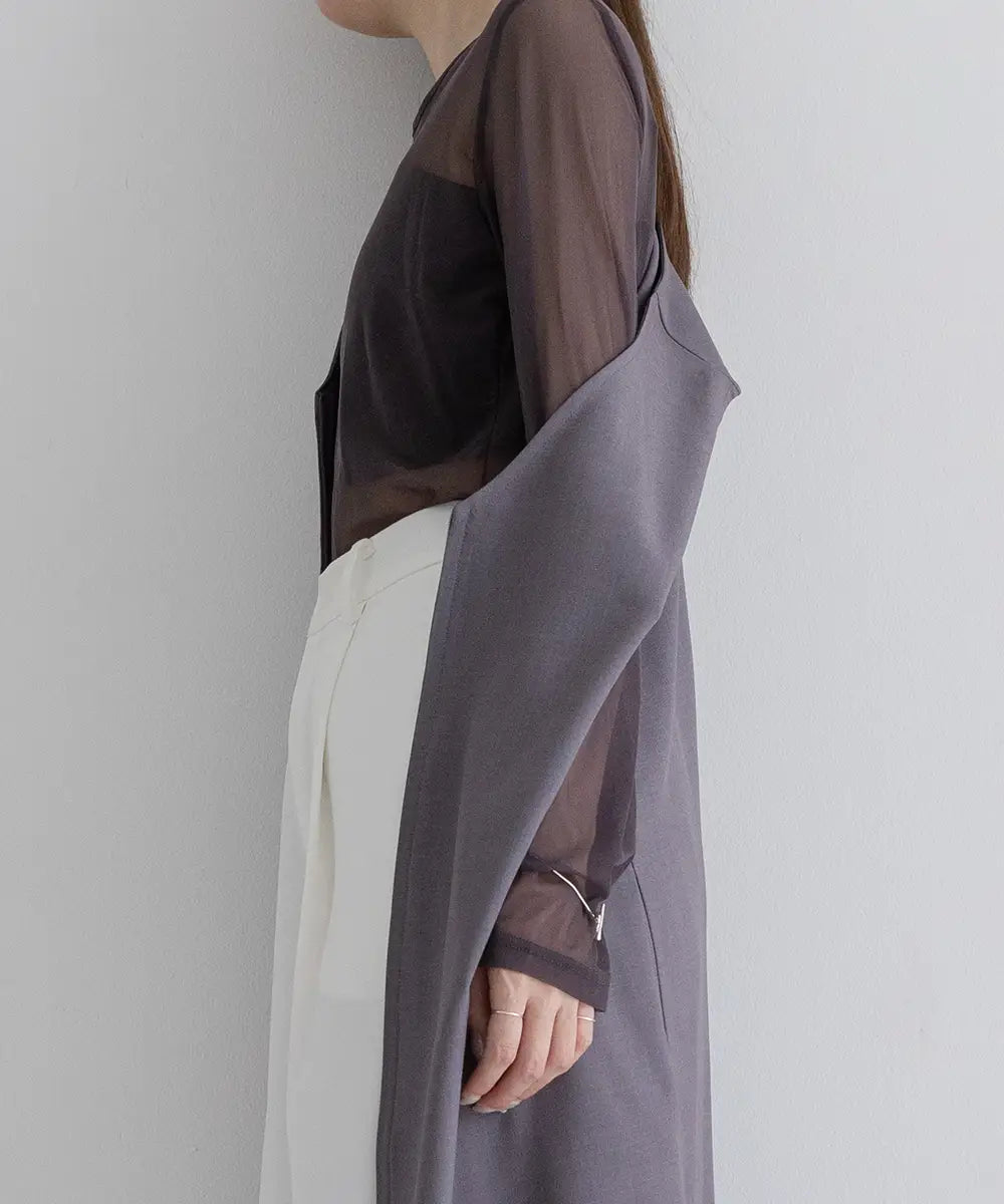 Nuance 2way Sheer Tops
