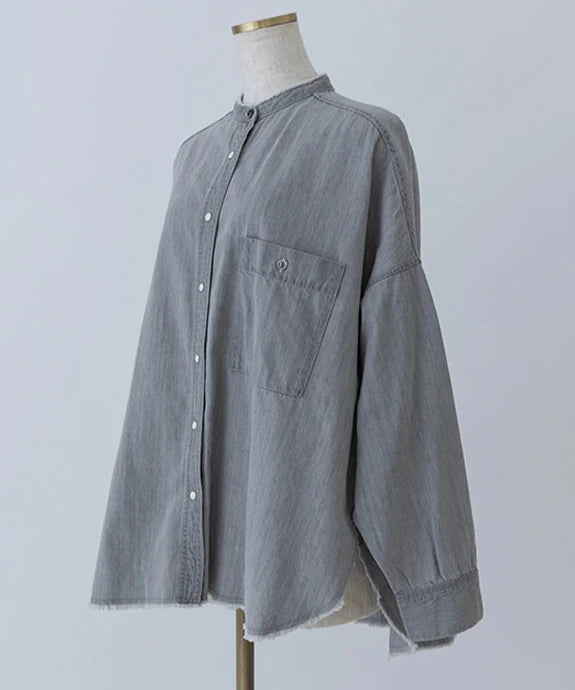 6oz Tencel Denim Overshirt