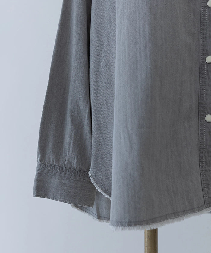 6oz Tencel Denim Overshirt