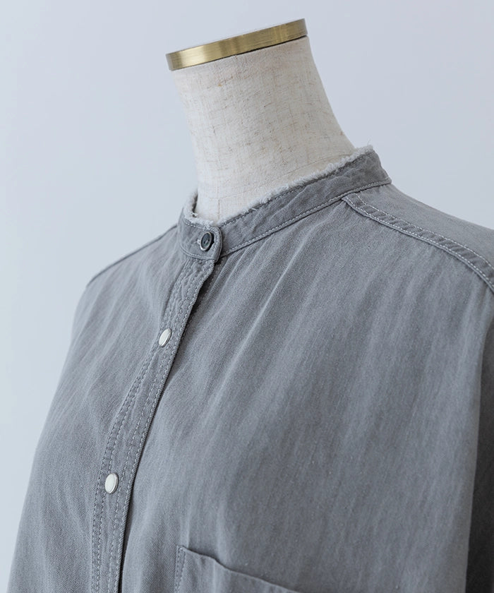 6oz Tencel Denim Overshirt