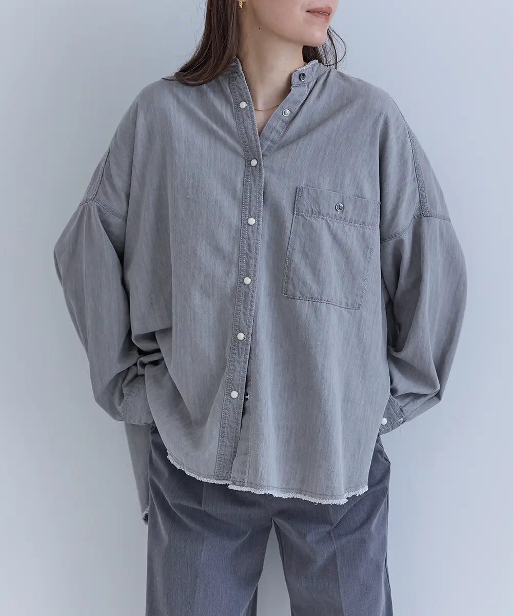 6oz Tencel Denim Overshirt