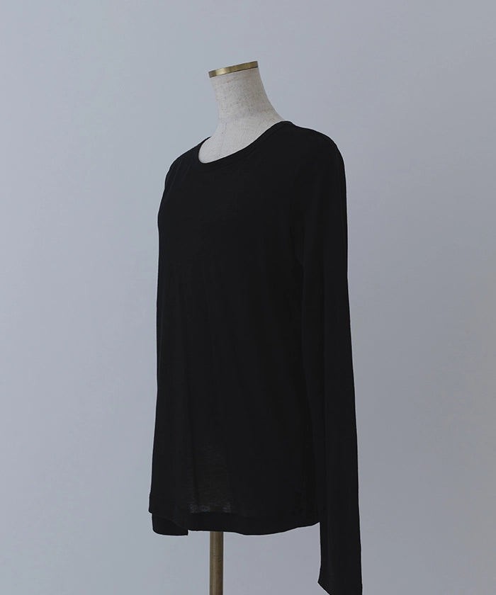 Sheer Round LongTee