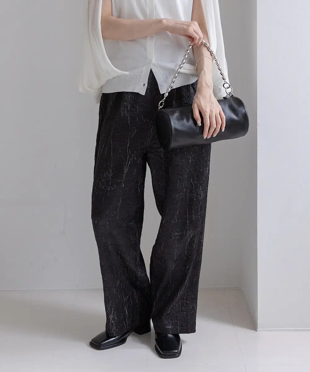 Jacquard Relax Pants
