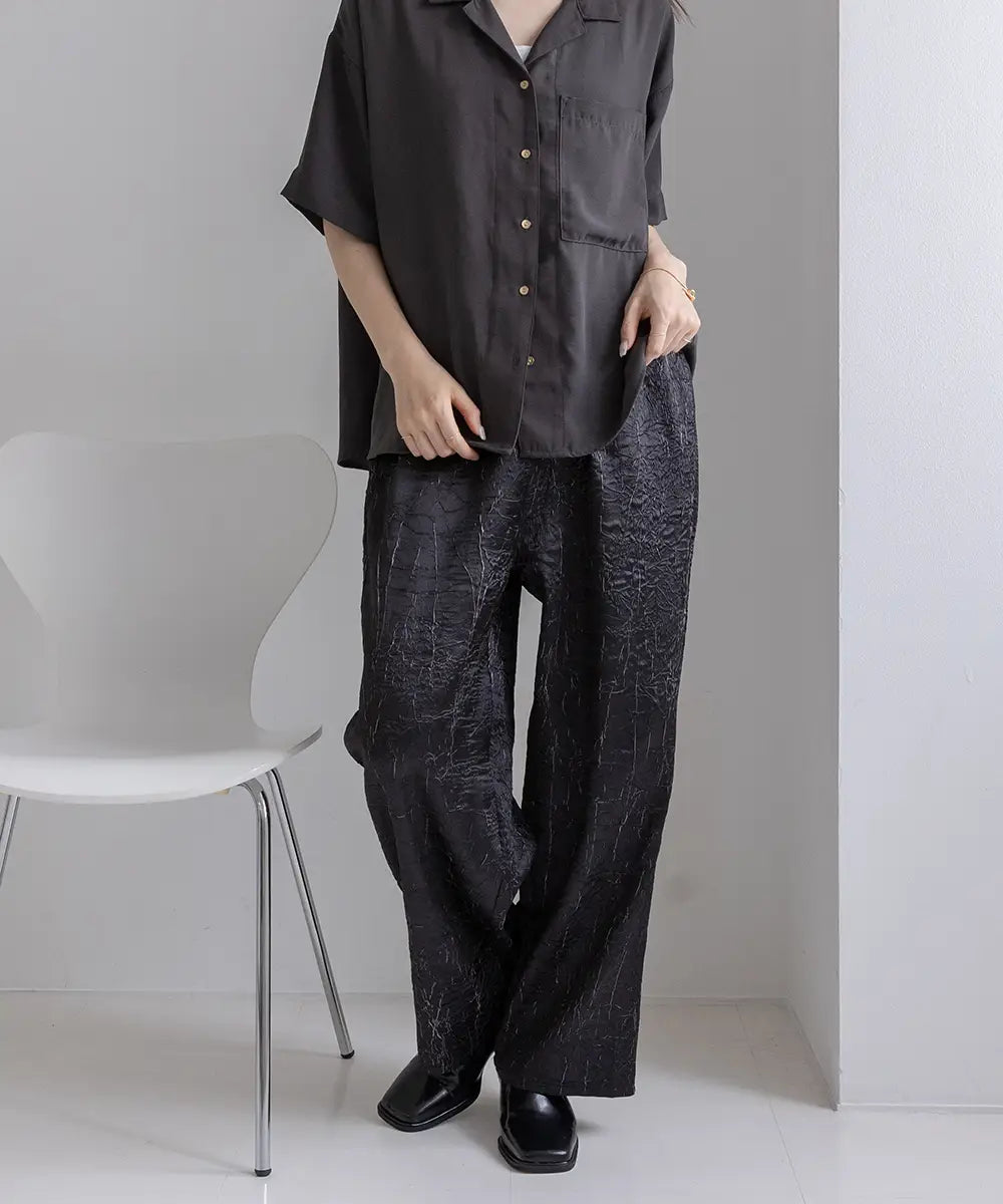 Jacquard Relax Pants