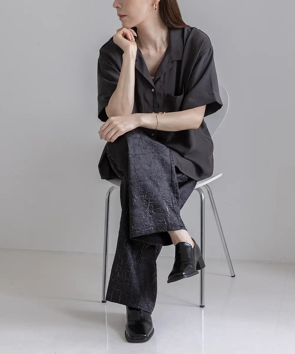 Jacquard Relax Pants