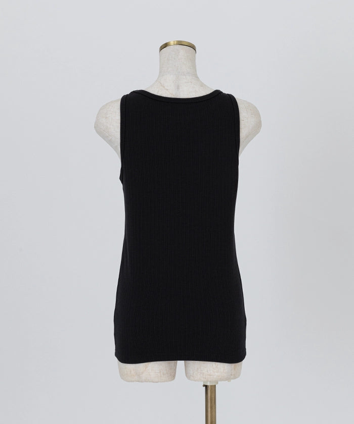 Logo Embroidered Tanktop